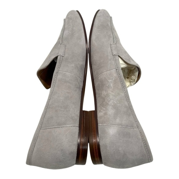J.Jill Pearl Gray Suede Slip On Preppy Business Casual Loafer Flats Women’s 8 - Picture 9 of 16